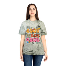 Load image into Gallery viewer, Positive Vibes Unisex Color Blast T-Shirt - "It's a Good Day"