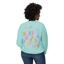 Load image into Gallery viewer, Unisex Crewneck Sweatshirt - Mental Health Matters, End the Stigma Design