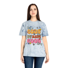 Load image into Gallery viewer, Positive Vibes Unisex Color Blast T-Shirt - "It's a Good Day"