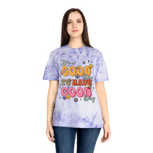 Load image into Gallery viewer, Positive Vibes Unisex Color Blast T-Shirt - "It's a Good Day"