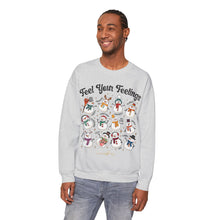Load image into Gallery viewer, Feel Your Feelings Unisex Sweatshirt - Cozy Seasonal Apparel