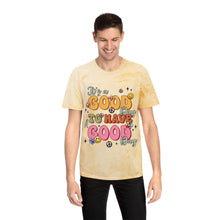Load image into Gallery viewer, Positive Vibes Unisex Color Blast T-Shirt - "It's a Good Day"