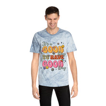 Load image into Gallery viewer, Positive Vibes Unisex Color Blast T-Shirt - "It's a Good Day"