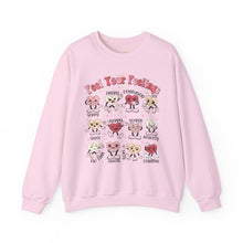 Load image into Gallery viewer, Feel Your Feelings Sweatshirt | Unisex Mental Health Awareness Crewneck