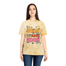 Load image into Gallery viewer, Positive Vibes Unisex Color Blast T-Shirt - "It's a Good Day"