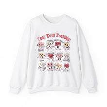 Load image into Gallery viewer, Feel Your Feelings Sweatshirt | Unisex Mental Health Awareness Crewneck