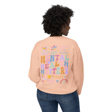 Load image into Gallery viewer, Unisex Crewneck Sweatshirt - Mental Health Matters, End the Stigma Design
