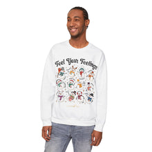 Load image into Gallery viewer, Feel Your Feelings Unisex Sweatshirt - Cozy Seasonal Apparel
