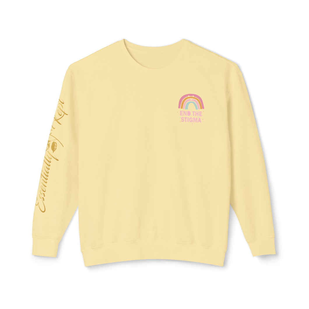 Unisex Crewneck Sweatshirt - Mental Health Matters, End the Stigma Design