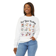 Load image into Gallery viewer, Feel Your Feelings Unisex Sweatshirt - Cozy Seasonal Apparel
